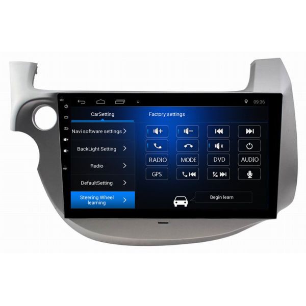 Ouchuangbo 10.2 inch car gps navi radio for Honda Fit with MP3 MP4 1080P video USB android 8.1 system