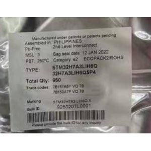 China Microcontroller MCU STM32H7A3LIH6Q 225TFBGA Microcontroller Chip 280MHz IC Chip on sale