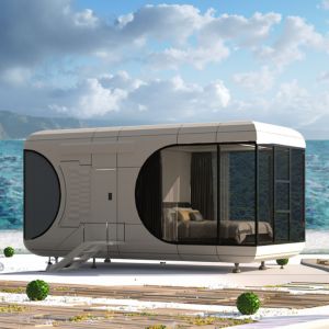 8m*3.3m*3.2m Space Capsule House Ultimate Space-Saving Solution for Urban Living