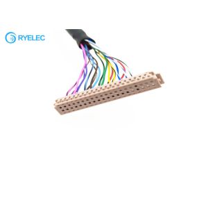 Hirose 40 Pin DF13 Connector LVDS Cable Assembly To JAE Hirose FI - S20S 1.25mm