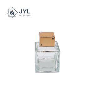 Rectangle Aluminum Perfume Caps Lid With Plating Or Painting Anti Strong Perfume