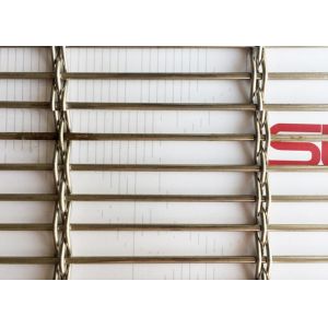 Cheap SS304 Plain Weave Metal Decorative Exterior Facade For Architectural Woven Wire Mesh for sale