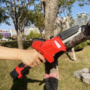 Cheap Mini 6Inch Cordless Power Chainsaw With 16.8V Lithium Ion Battery for sale