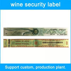 Cheap Glossy Printing Wine Label Fluorescent Special Label Wine ROHS for sale