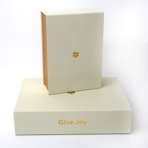 Customized Printed Foldable Magnetic Box With Flap Lid