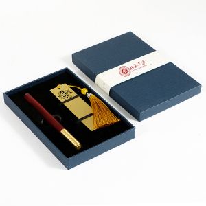 Customized Business Stationery Set Propitious Cloud Bookmark Gift Box Signature