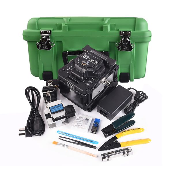 Dual Heater Welding 4 Motor Fiber Optic Cable Splicing Machine