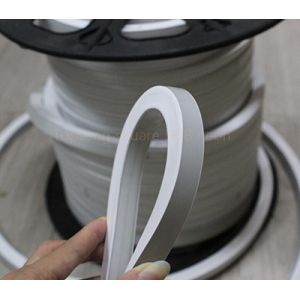 Red Color LED Neon Flex Light LED Neon Rope Light 16*16mm Square Ip68 AC 110v