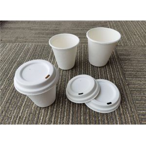 16 Ounce Sugarcane Pulp Biodegradable Cups And Lids