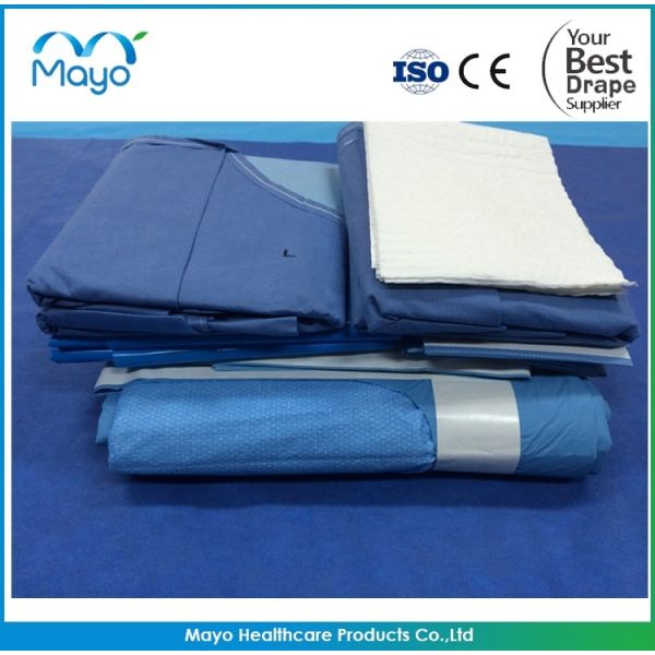 Disposable Sterile Orthopedic Drape Pack Impervious U Drape