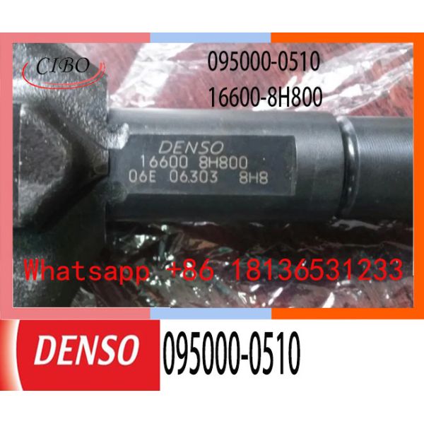 Quality DENSO genuine diesel injector 095000-0510 095000-0722 095000-0751 For NISSAN X-Trail T30 2.2L 16600-8H800 16600-8H801 wholesale
