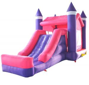China Hot Well Purple Inflatable Castle Factory Price and Inflatable purple bouncy castle for sale on sale