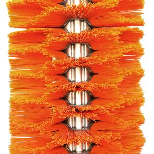 Robust Galvanized Frame Livestock Scratching Brush Diameter 550mm