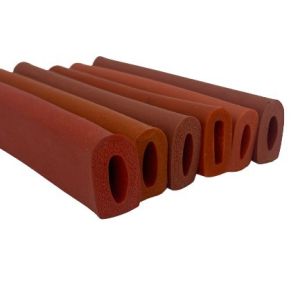 China Silicone Extruded Rubber Seal for Different Shape Sponge Cord and Dustproof Function on sale
