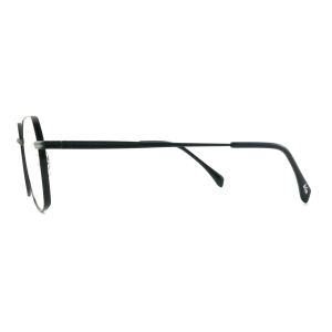 FM2589 Optical Metal Rectangle Eyeglasses Frames Full Rim Customized Unisex