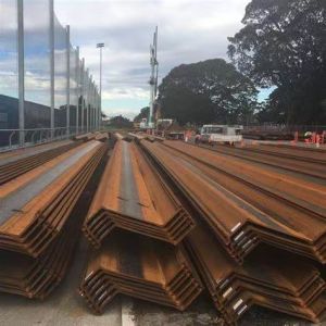 Type 2 Type 3 Steel Pile High-Strength U-Shape For Structural Roofing & Platform