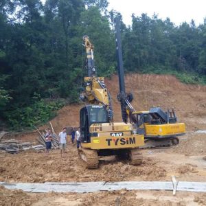 KR40A Single Load Transportation 10m Rotary Drilling Rig