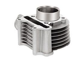 Cheap Gy6125 Aluminum Alloy Engine Block Air Cooled , 125cc Displacement 52.4mm Bore for sale