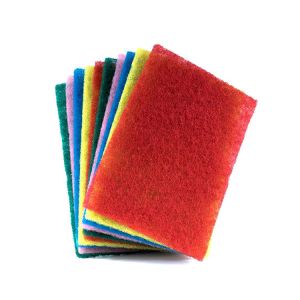 Multipurpose Dish Wash Scrubber , Long Life Span Dish Scrubber With Handle