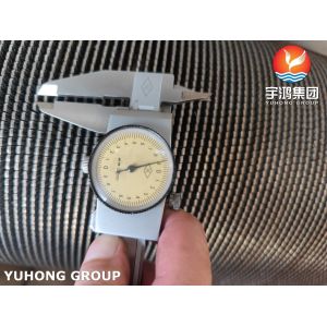 China HFW Serrated Spiral High Frequency Welding Finned Tube With Long Service Life on sale