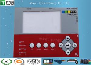Cheap Membrane Switch Keypad Touch Panel Overlay Multi Color Numeric For UV Print Machine for sale