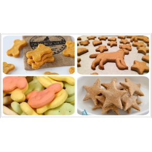 Industrial Automatic Pet Food Processing Equipment Dog Feed Biscuit Making