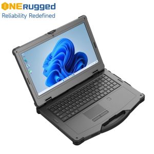 15.6 Durable Industrial Rugged Laptop with I5/I7 Quad Core Processor and 5G Fingerprint
