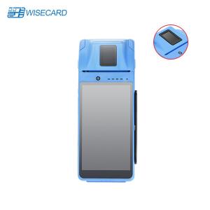 Cheap Contactless Optical Fingerprint POS Terminal With Android 7.0 Security Payment OS for sale