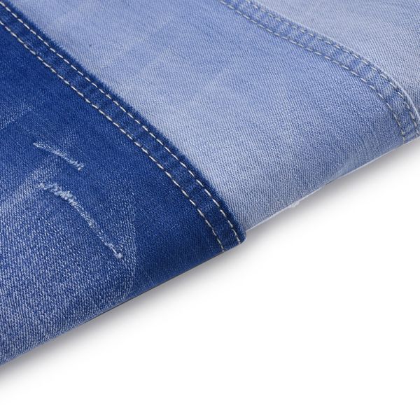 Quality Medium Weight Denim Fabric in Sky Blue for Ladies Jeans Skirts 59/60" Width Slub Yarn wholesale