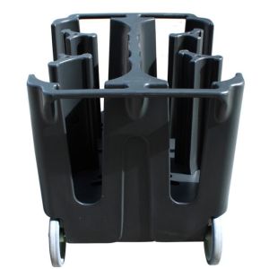 Polyethylene Adjustable Dish Caddy Conveniently Transport Store Plates