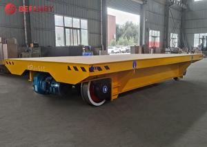 China Electric Material Handling Shipyard Transporter Cart On Rail on sale