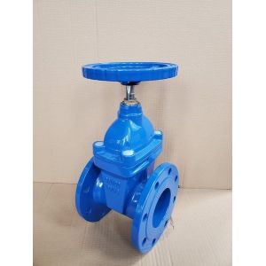 Customized Port Size Gate Valve Flanged Resilient Seated for Mining Applications