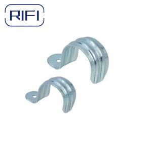 Galvanised GI Conduit Fittings Conduit Fixing Saddle Space Bar Saddle Size 20mm