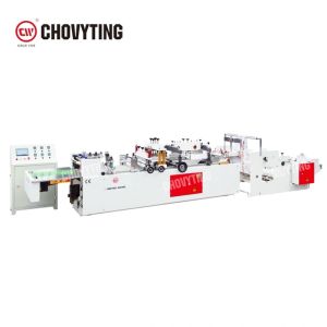 Central T Fin Sealing Laminating Pouch Making Machine 120pcs/min