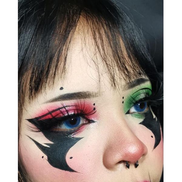 Big Eyes Cosplay Contacts Lenses Color New York Crazy With 0 Power