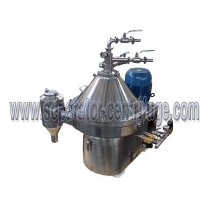 2 Phase Dairy Disc Bowl Centrifuge Continuous Self Cleaning Milk Clarify