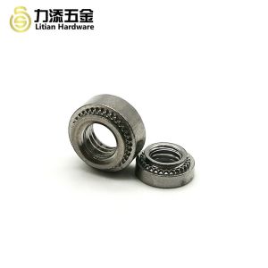 Stainless Steel / Carbon steel round rivnut self-clinching insert nutsert press