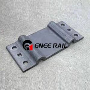 Railroad Hook Twin Tie Plate For Frogs / Guard Rails