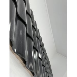 Molding Black Topcon Cell Solar Roof Tiles with BIPV Power Tolerance Range of 0