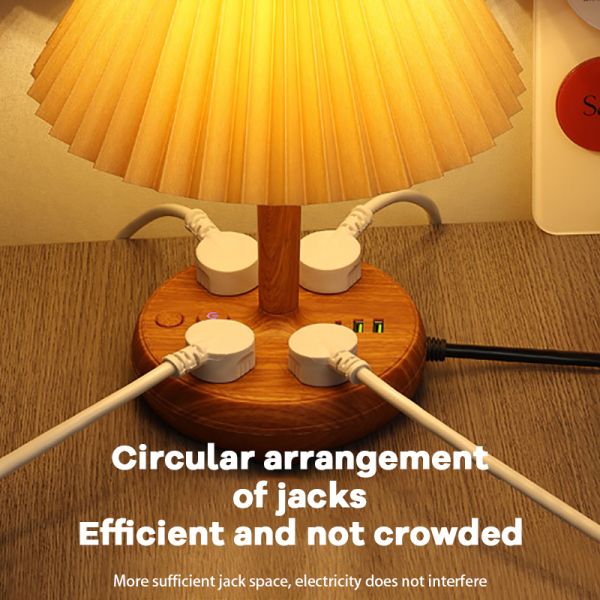 Multiple Brightness Levels Desk Lamp Featuring Usb Charging Port