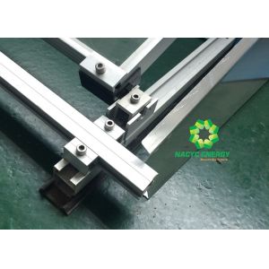 Premium Ballasted Aluminium Solar Panel Mounting System With 10 Years Warranty