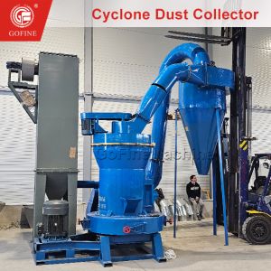 High Airflow Capacity Centrifugal Dust Collector With Fertilizer Plant Workshops