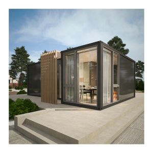 Convenient and Portable Flat Pack Container House for On-the-Go Living