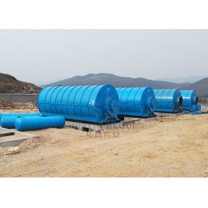 20 Tons Waste Tyre Pyrolysis Plant Feasibility Tyre To Diesel Process Non Pollution