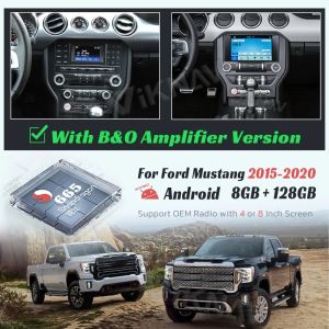 For 2015-2022 Ford mustang Car radio 14.4 Inch 8 Core Navigation Multimedia DVD