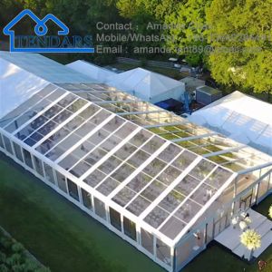 Aluminum Alloy Clear Pvc Cover Decorative Lining Marquee Party Tents Event Tent