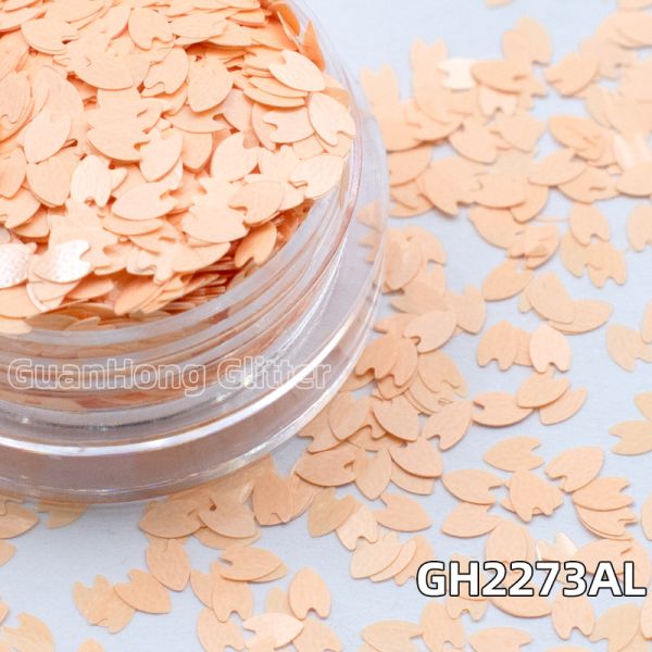 Loose Oil Based Solvent Resistance Glitter Matte Petal Shaped For For Nails Oem