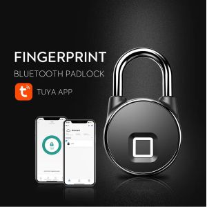 Fingerprint Padlock Waterproof Wifi APP Control Padlock Small Figerprint Lock