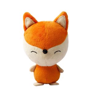 Cartoon Fox Plush Doll 20cm With Polypropylene Cotton Filling