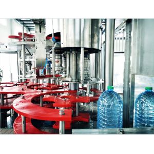 ISO Water Filling Machines With Rinsing Capping , Water Bottling Equipment